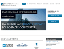 Tablet Screenshot of branschindex.se